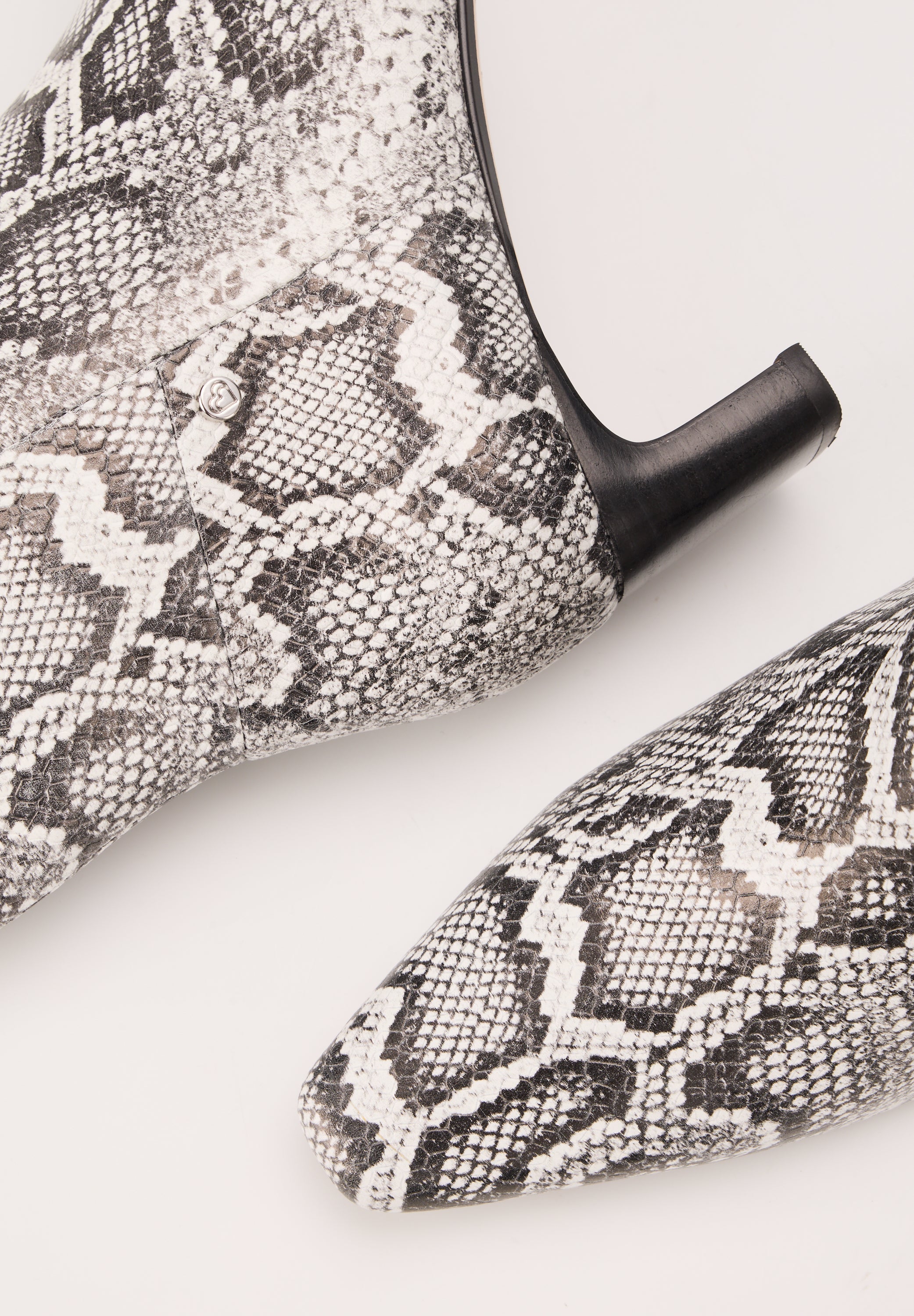 Bottines À Talons - Cuir Python - Alice