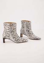 Bottines À Talons - Cuir Python - Alice
