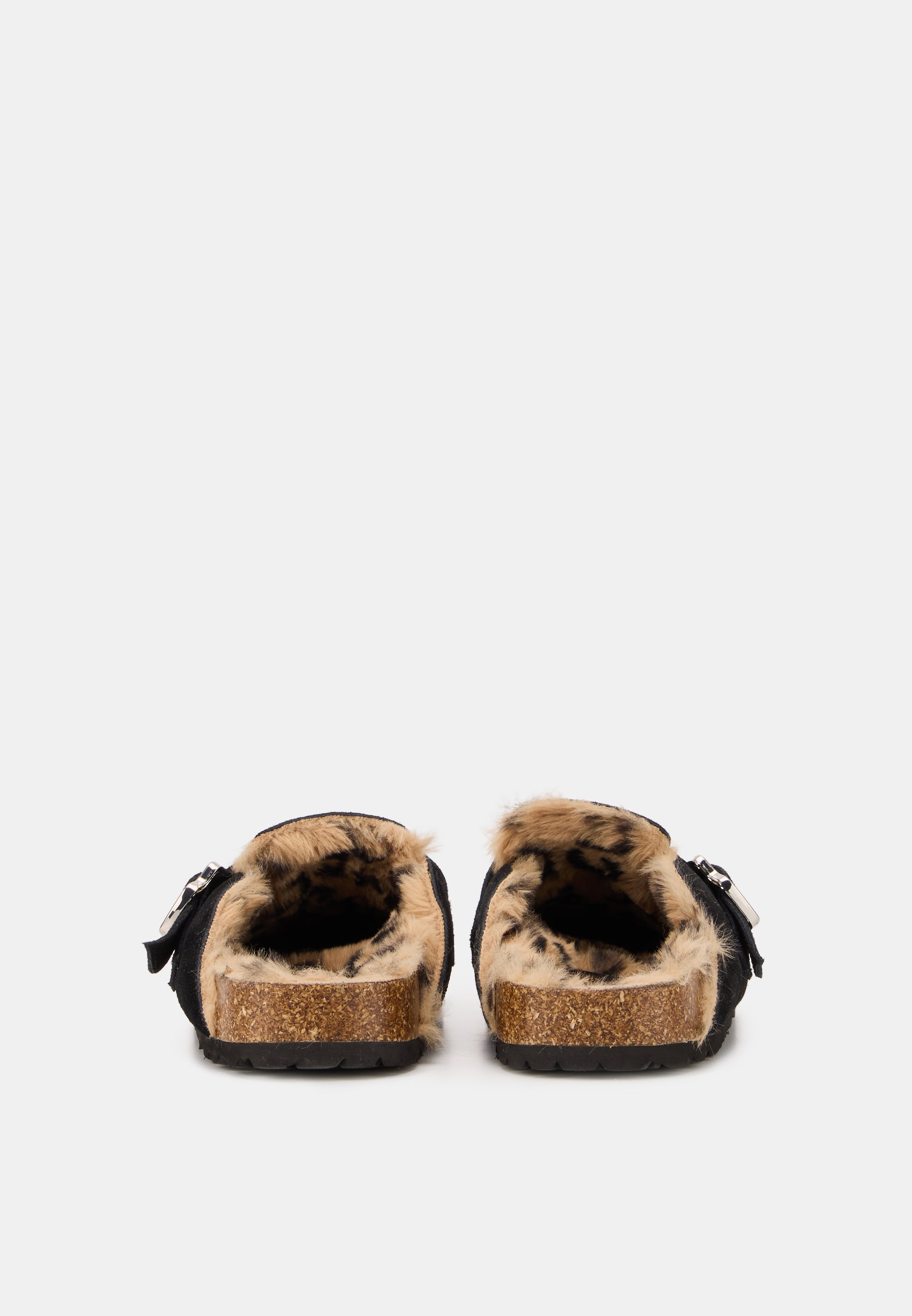 Mules - Cuir Suede Noir - Dakota