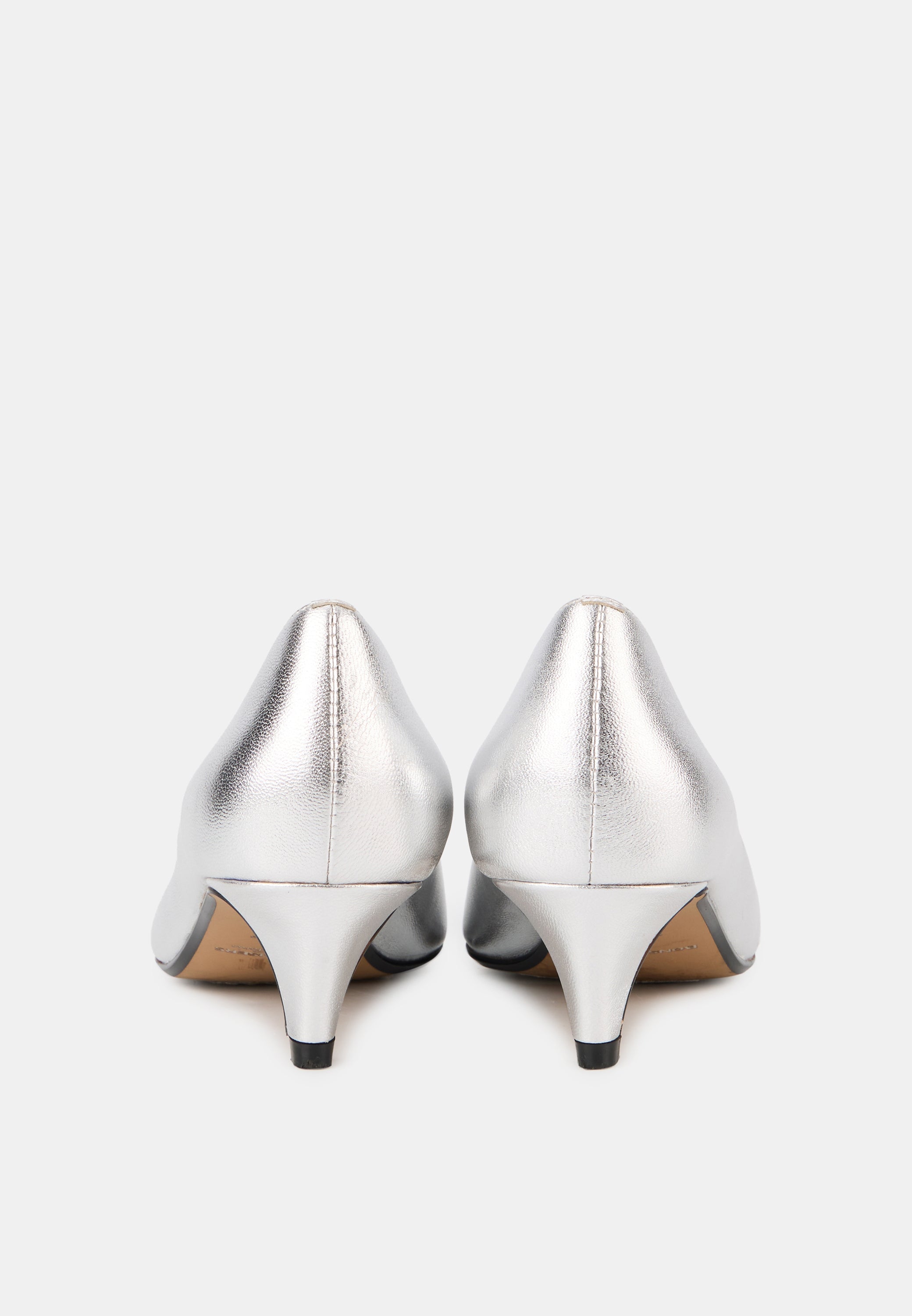 Escarpins - Cuir Métallisé Silver - Marta