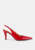 Escarpins Ouverts - Cuir Ruby - Tina