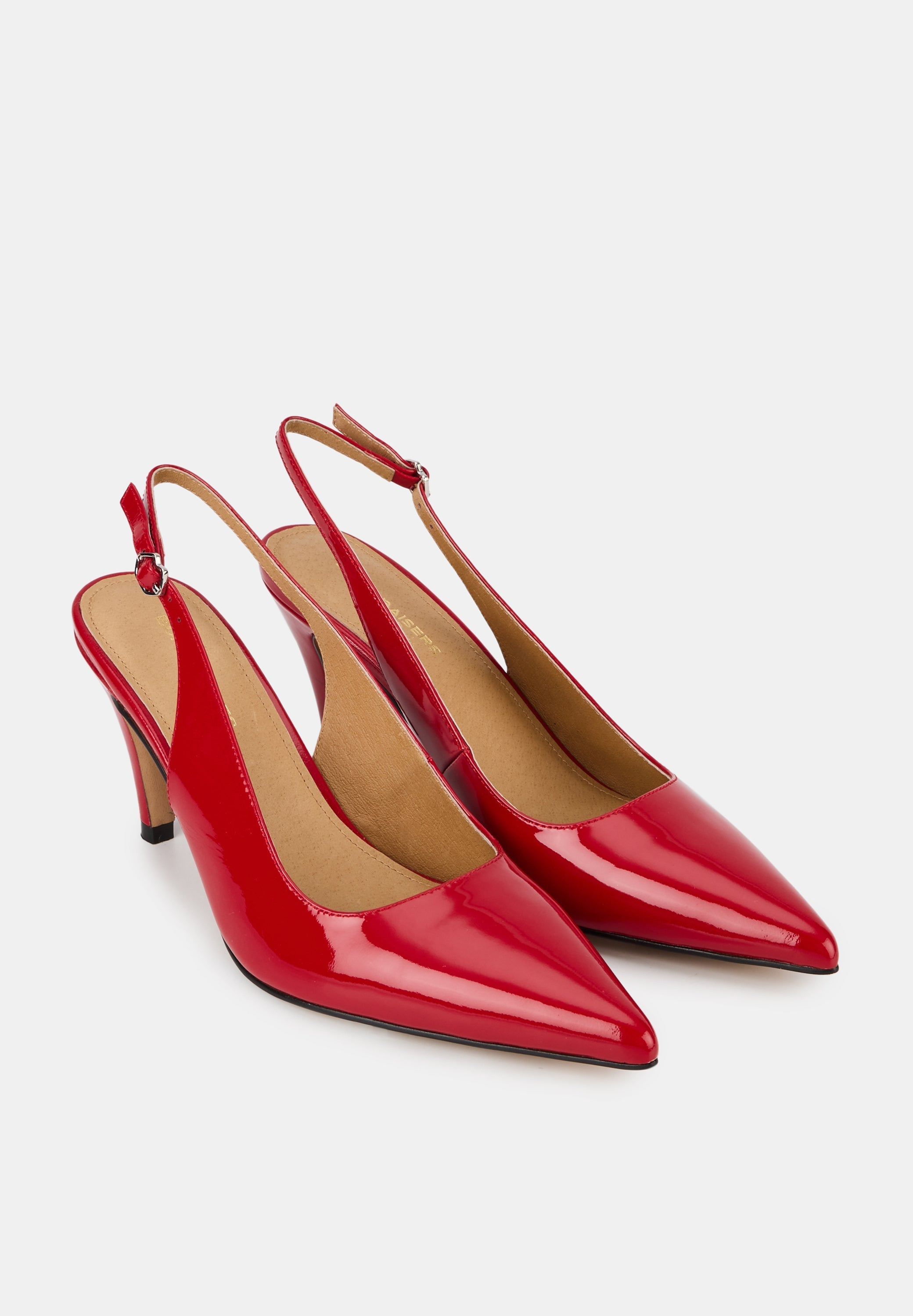 Escarpins Ouverts - Cuir Ruby - Tina
