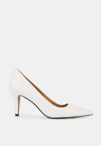 Escarpins - Cuir Lisse Blanc - Tyra