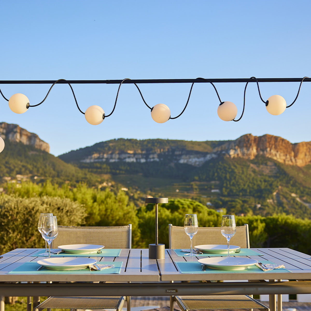 Bolly - Guirlande Filaire Led - Plastique - Blanc