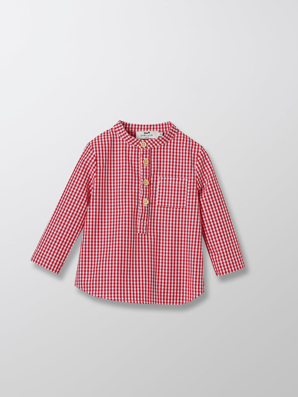 Chemise - Rouge Moyen Carreaux - Bébé