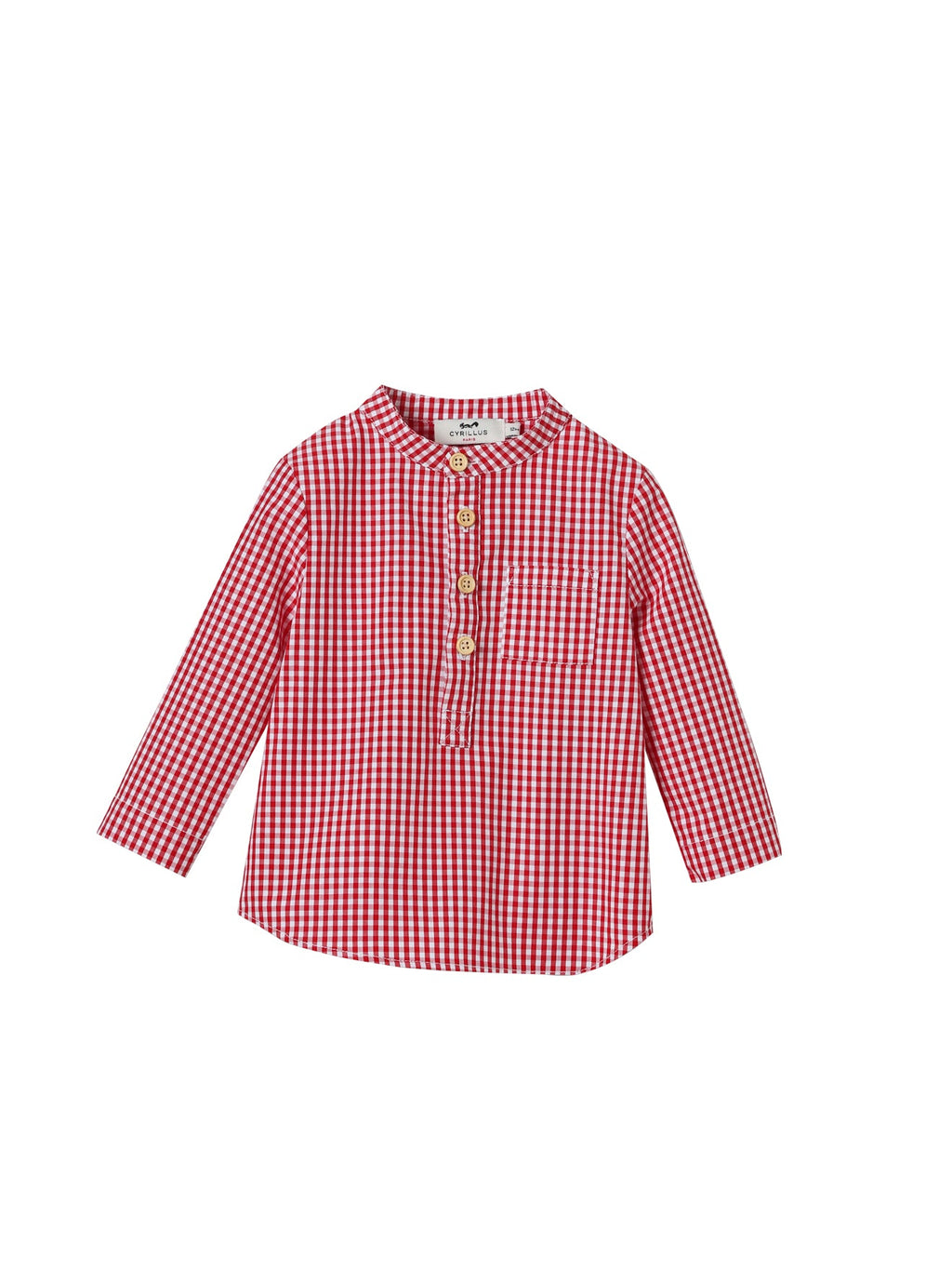 Chemise - Rouge Moyen Carreaux - Bébé