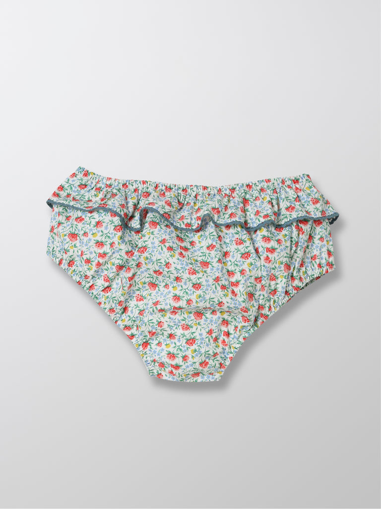Cyrillus - Culotte Liberty - Bleu Moyen Imprime - Bébé