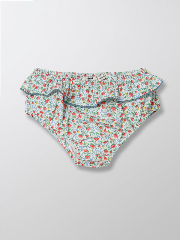 Cyrillus - Culotte Liberty - Bleu Moyen Imprime - Bébé