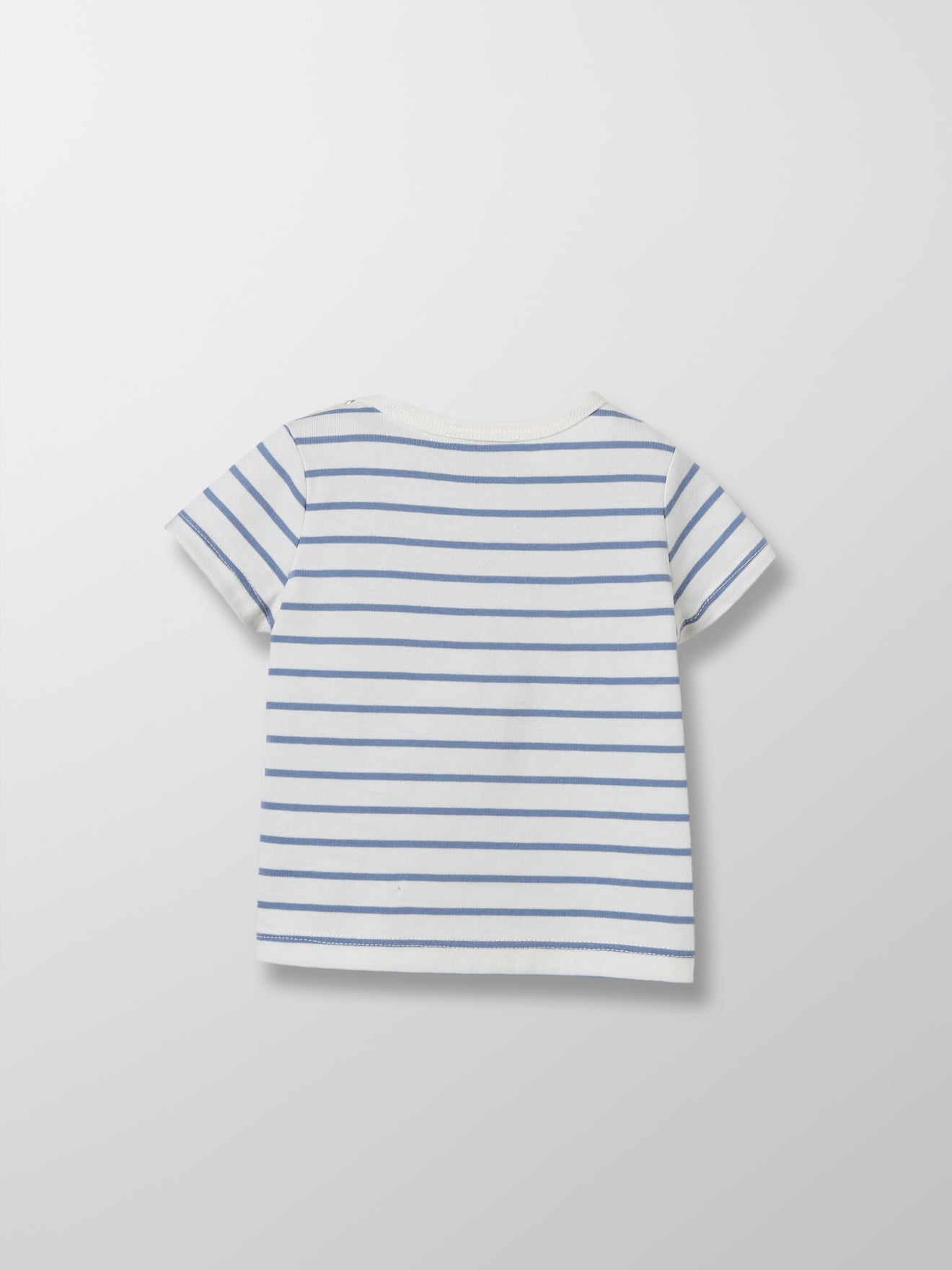 Tshirt Mc Rayé - Bleu Moyen Raye - Bébé