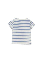 Tshirt Mc Rayé - Bleu Moyen Raye - Bébé