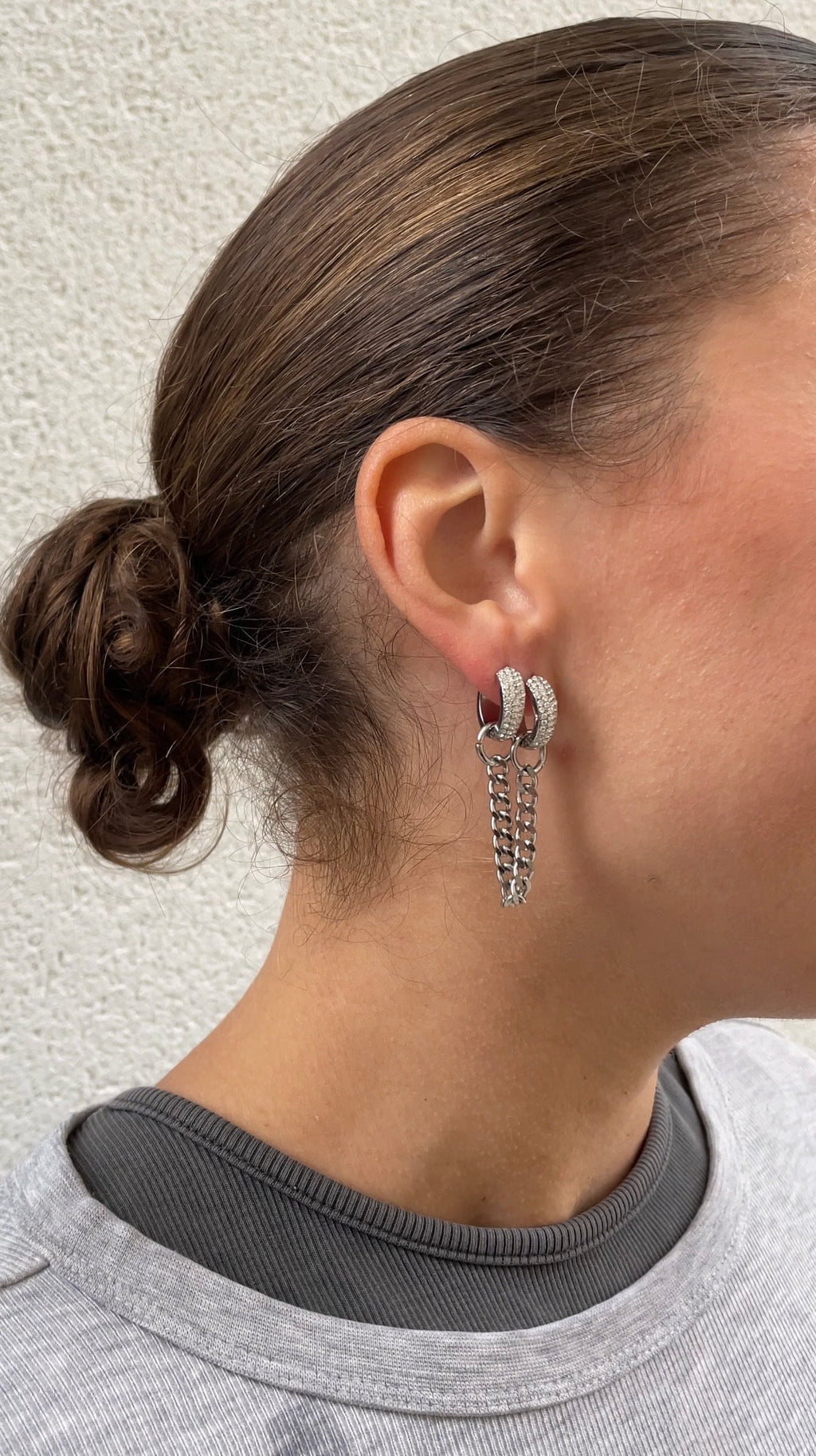 Boucles D'Oreilles Mono Gems Earring