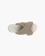 Sandales Woven - Taupe