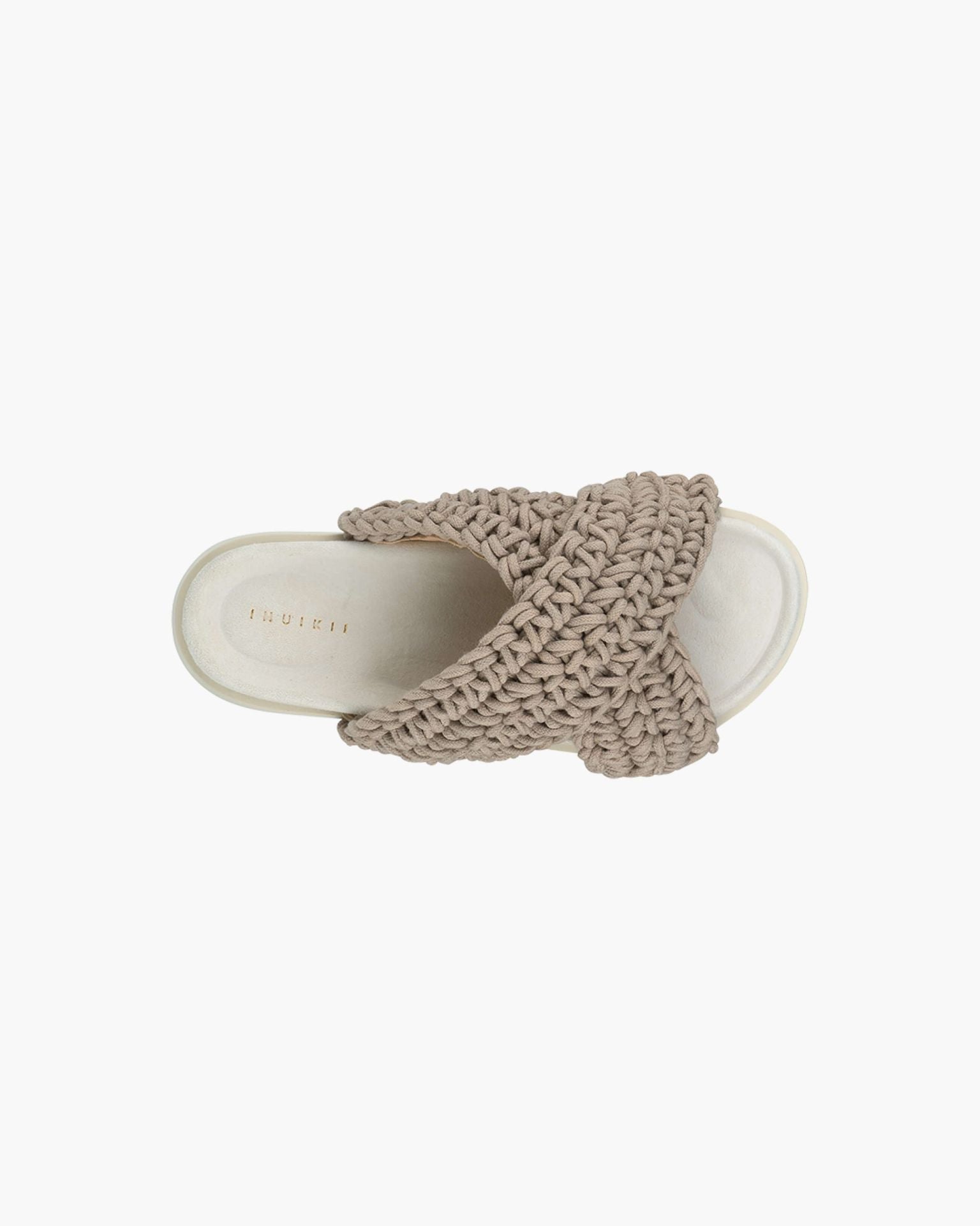 Sandales Woven - Taupe