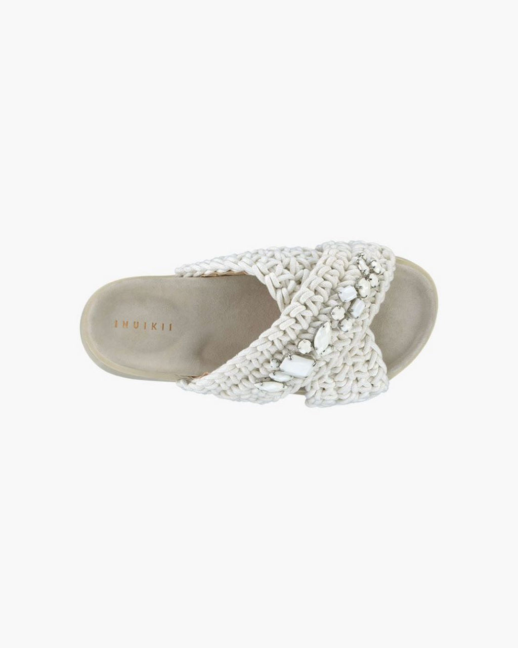 Sandales Woven Stones - Ivory