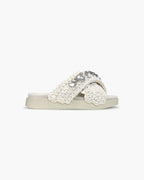 Sandales Woven Stones Platform - True White
