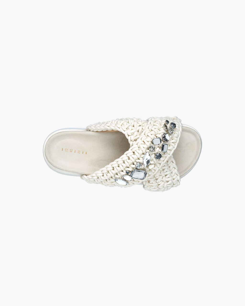 Sandales Woven Stones Platform - True White