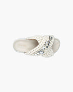 Sandales Woven Stones Platform - True White