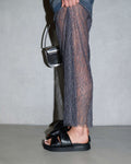 Slippers Soft Crossed - Black