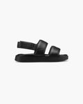 Sandales Padded Velcro - Black