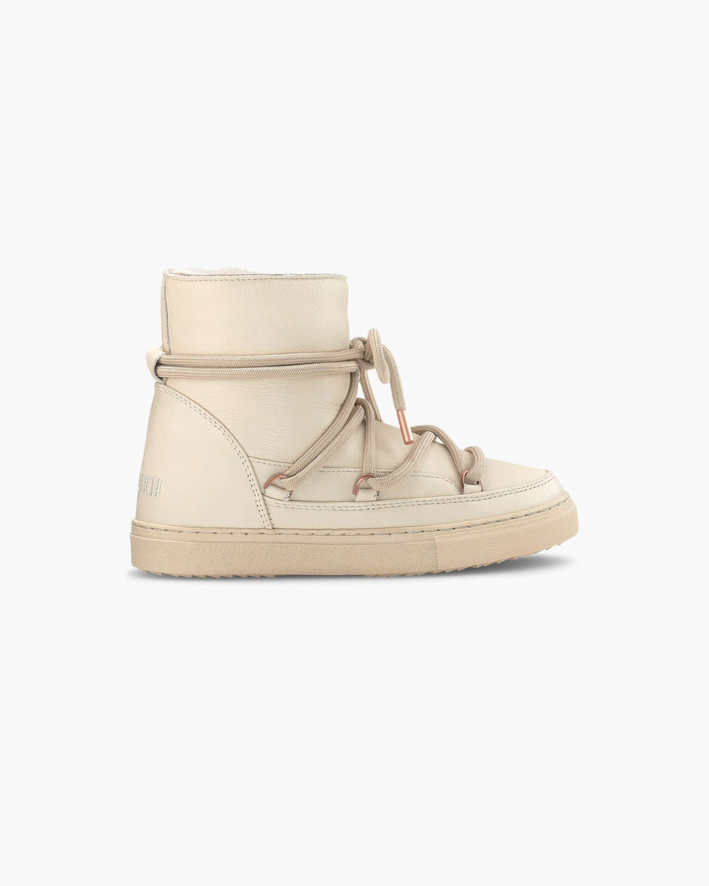 Bottes Full Leather Sneaker - Cream