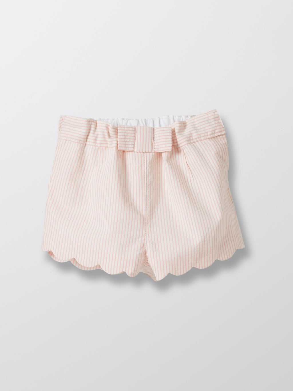 Short Coquille - Bleu Clair Raye - Bébé