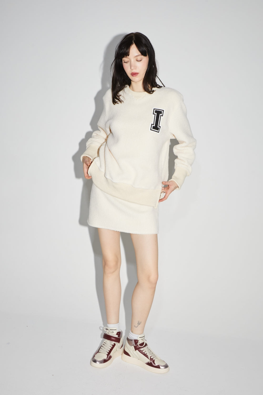 Le Sweatshirt Harper Preppy White