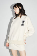 Le Sweatshirt Harper Preppy White