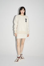Le Sweatshirt Harper Preppy White