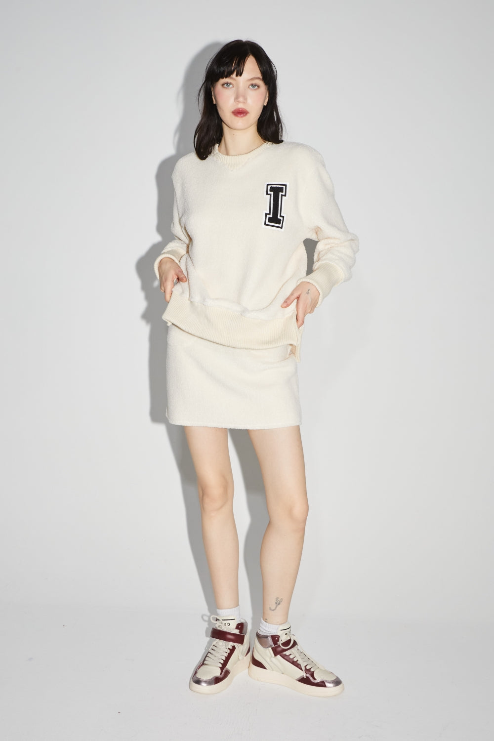 Le Sweatshirt Harper Preppy White