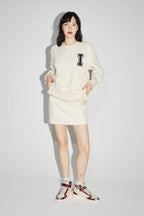 Le Sweatshirt Harper Preppy White