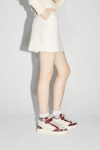 La Mini Jupe Blake Preppy White