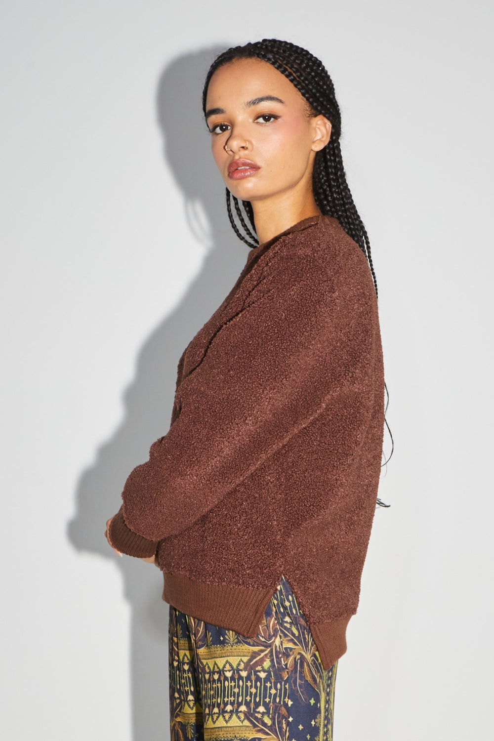 Le Sweatshirt Harper Preppy Chocolat