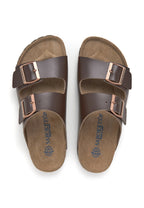 Sandales - Brune - Femme