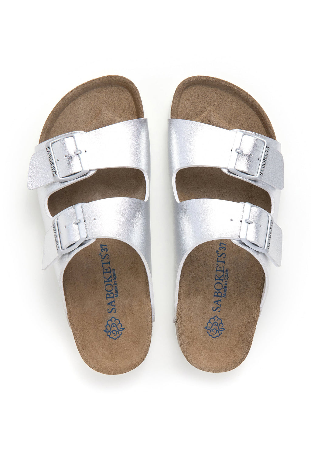 Sandales - Argent - Femme