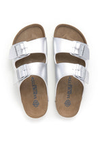 Sandales - Argent - Femme