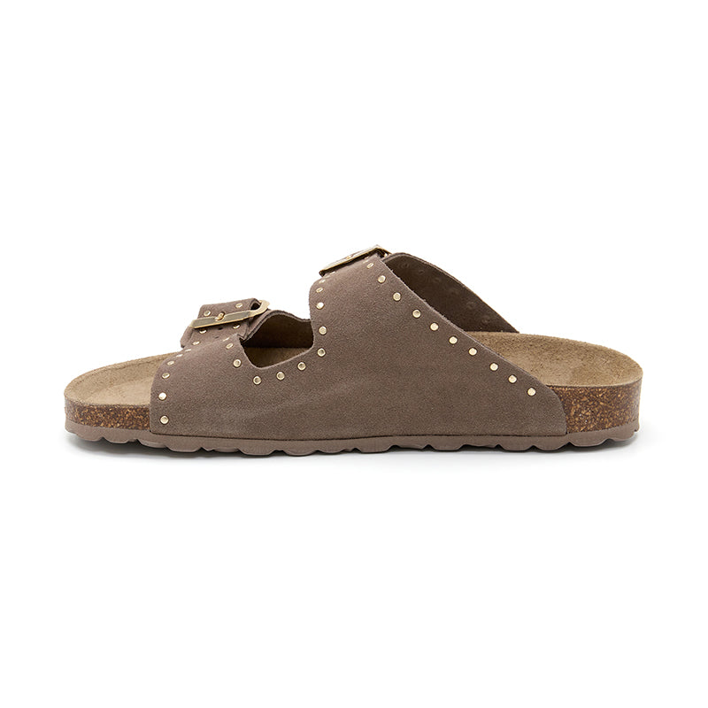 Sandales - Brune - Femme