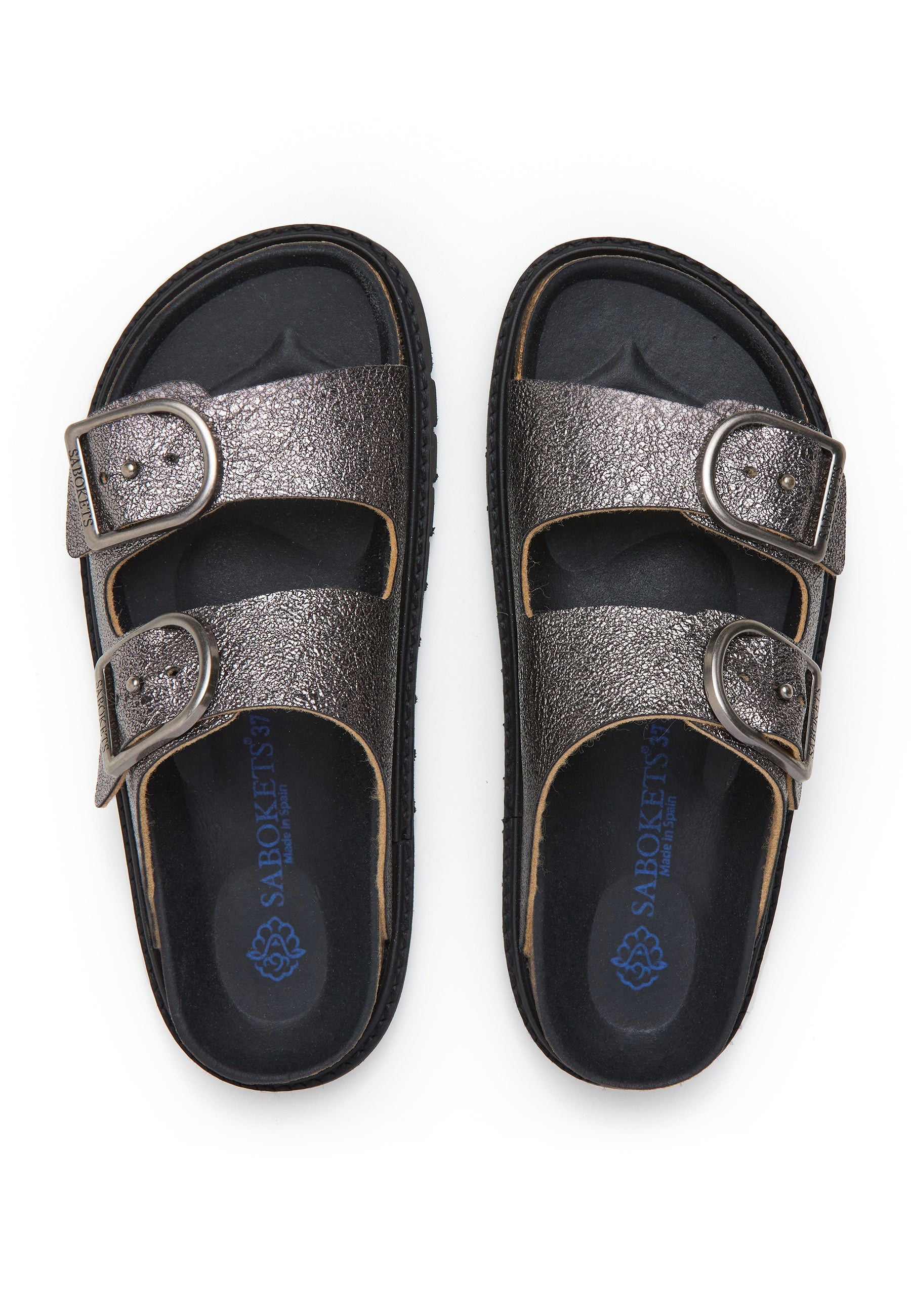 Sandales - Argent - Femme