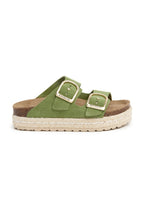 Sandales - Verte - Femme