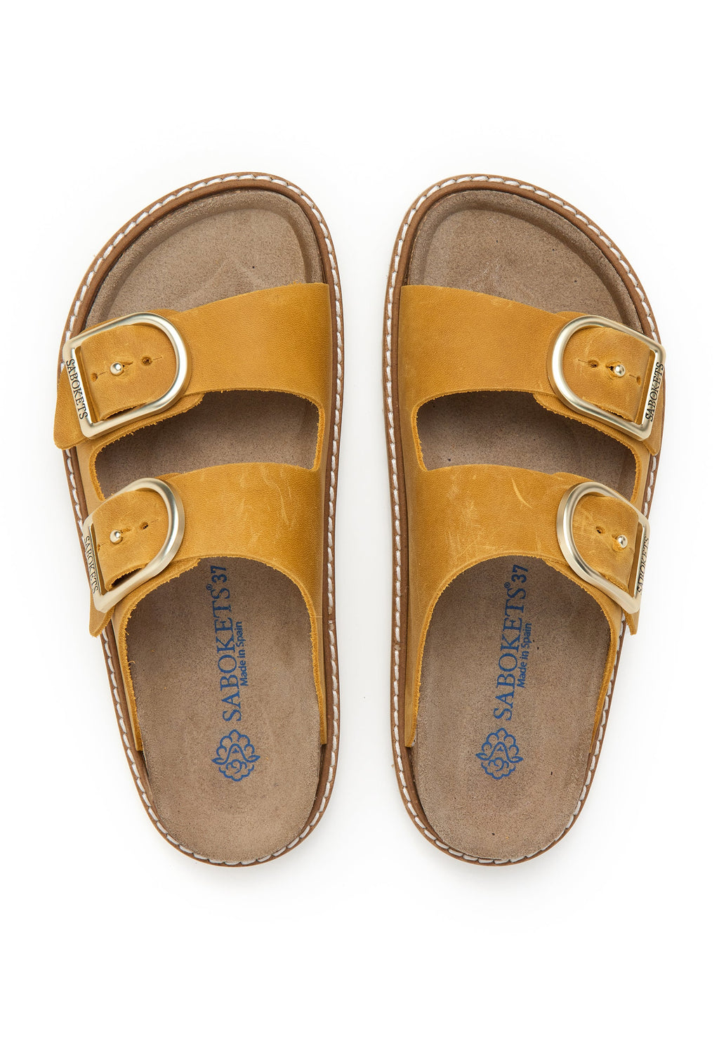Sandales - Jaune - Femme