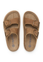 Sandales - Brune - Femme