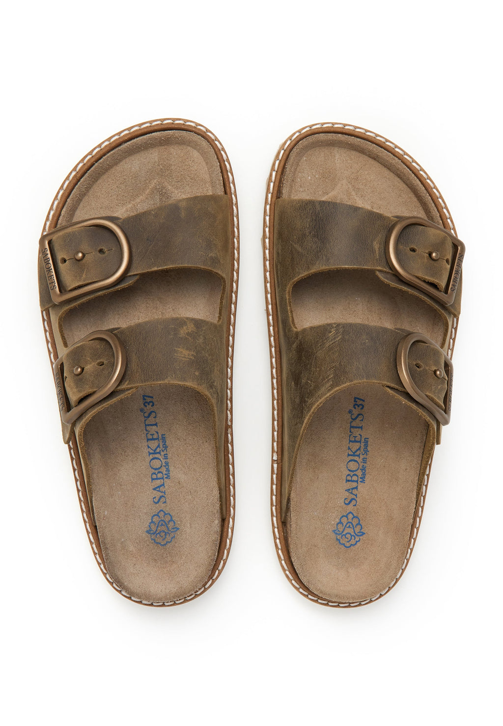 Sandales - Kaki - Femme