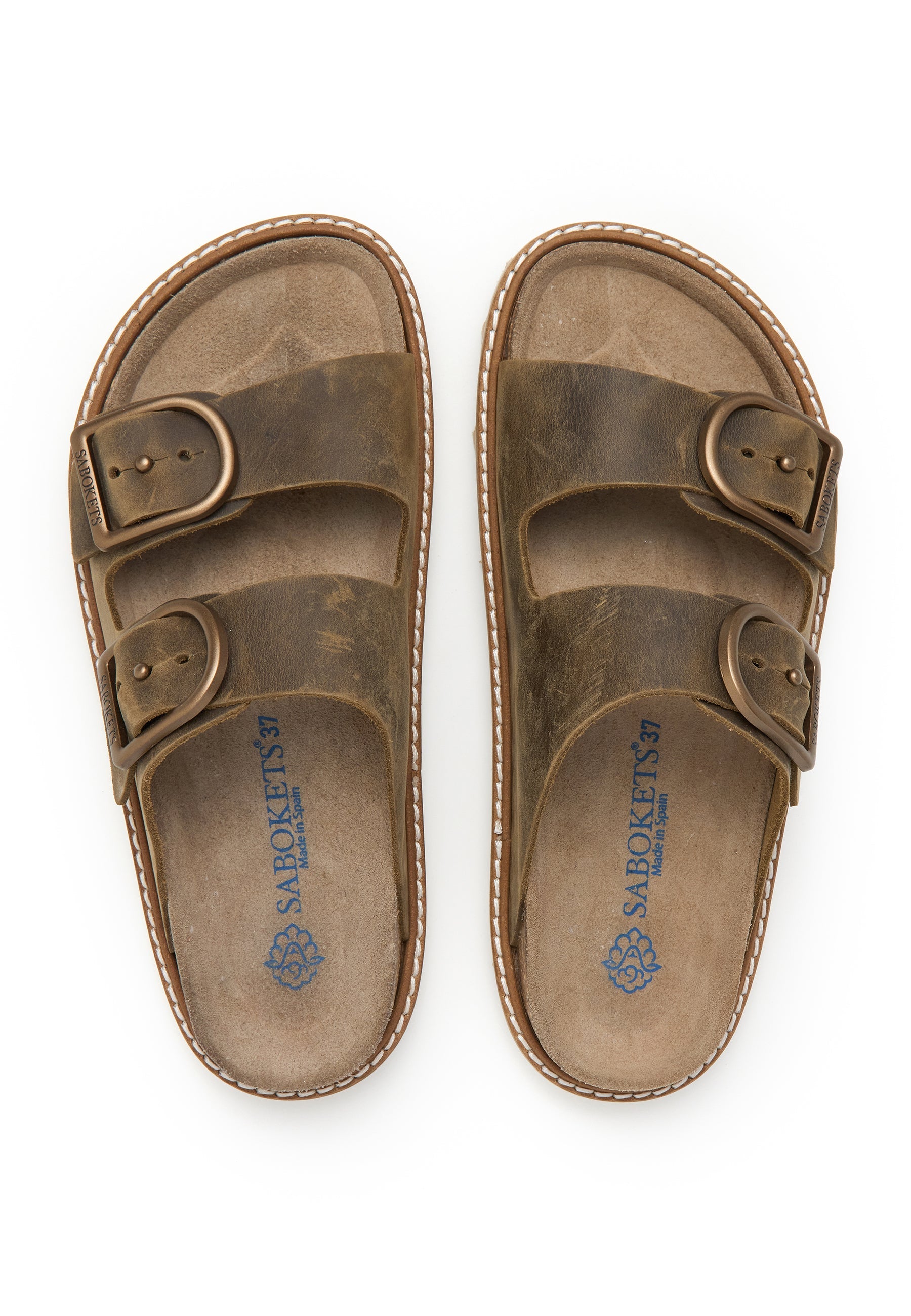 Sandales - Kaki - Femme