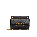 Valentino Garavani Roman Stud Medium Shoulder Bag - Black - Femme