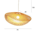 Klino - Suspension - Bambou - Naturel