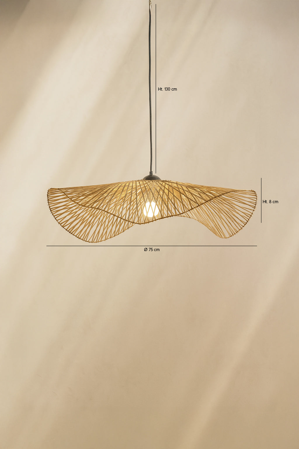 Caravelle - Suspension - Bambou - Naturel