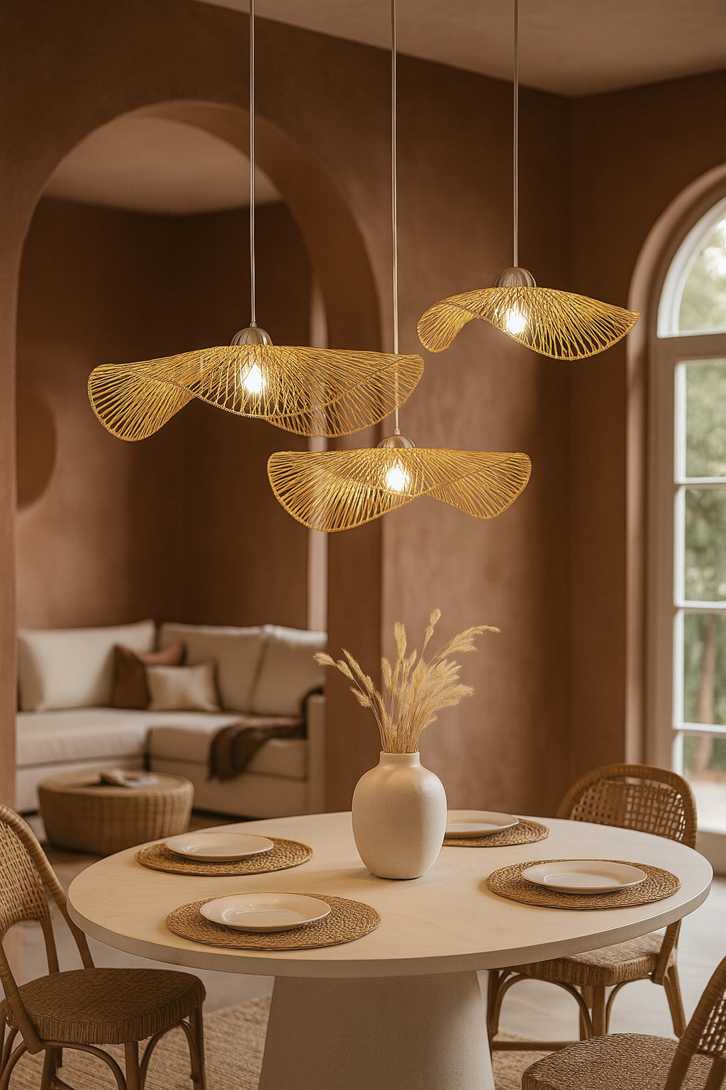 Caravelle - Suspension - Bambou - Naturel