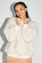 Le Maxi Pull Félix Blanc