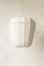 Alba - Suspension - Fil De Coton/Métal - Blanc
