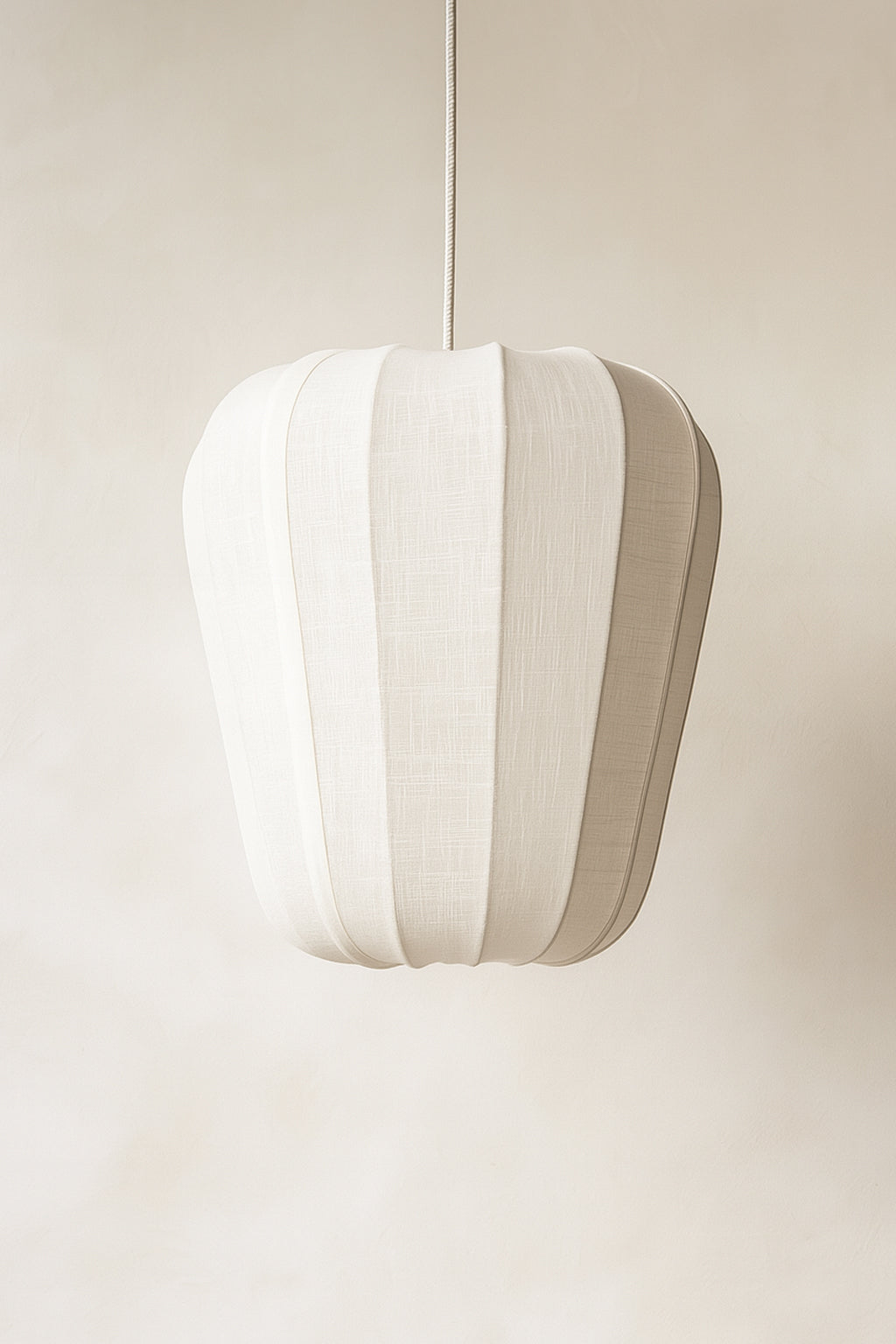Alba - Suspension - Fil De Coton/Métal - Blanc