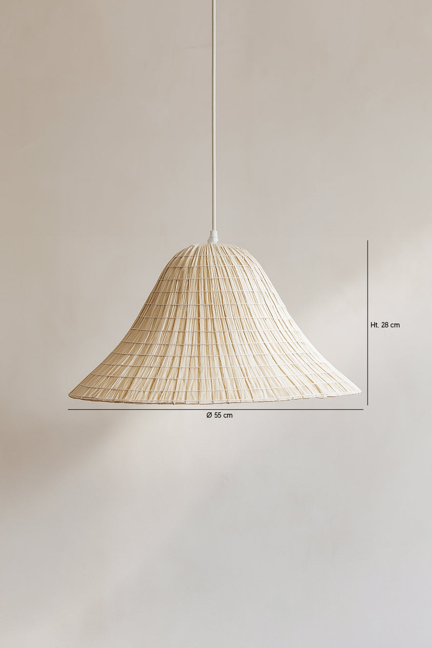 Maa - Suspension En Feuilles - Palmier - Blanc